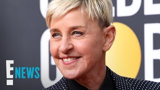 Ellen DeGeneres Heartfelt Message After Filming FINAL Episode  E News [upl. by Anaidiriv]