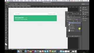 How to Design a Newsletter Template Part 4  Creating the Header [upl. by Euphemie]