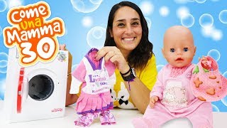 Video e giochi per bambini La lavatrice giocattolo Nuovi episodi di “Come una mamma” [upl. by Zins]