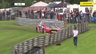 OULTON PARK BTCC HIGHLIGHTS 2014 [upl. by Shirk235]