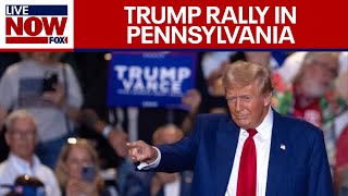 FULL SPEECH Donald Trump Rally in Scranton Pennsylvania  LiveNOW from FOX [upl. by Fae]