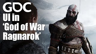 God of War Ragnarök Building the UI for a AAA Sequel [upl. by Corrina548]