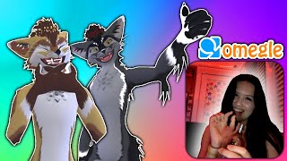 AGGRESSIVELY NICE FURRIES ON OMEGLE  VRChat Furries Invade Omegle Episode 25 [upl. by Anivram]