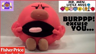 2009 Mr Men Talking Mr Rude Plush toy By FisherPrice [upl. by Esiuolyram]