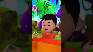 Ek Bandar Ne Kholi Dukaan in Bengali বাংলা ছড়া shorts banglacartoon kidsfun shortsforkids [upl. by Eirrotal]