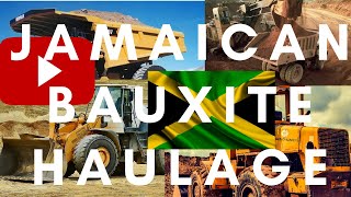 Jamaican truckers bauxite haulage trip [upl. by Annekcm794]