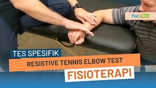 Resistive Tennis Elbow Test Cozens Test [upl. by Brill]