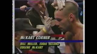 Bronco McKart vs Aaron Davis Great Fight 02061995 boxing boxeo usa superman [upl. by Drida]