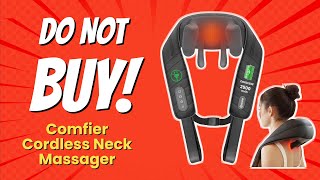 DONT BUY Comfier Cordless Neck Massager Before Watching This Video 😬💔 [upl. by Nanji891]