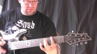 How To Write A Basic Heavy Metal Song From Scratch  Heavy Metal Lesson Number 4 [upl. by Nelac630]