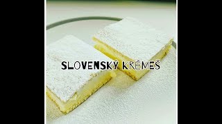 Slovenský Krémeš  Videorecept  CZSK HD recipe [upl. by Grosmark741]