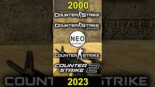 CounterStrike M4A1 shooting Evolution 20002023 or M4A4 recharge Evolution [upl. by Elpmet954]