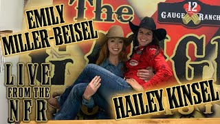 Hailey Kinsel amp Emily MillerBeisel  Round 8 Live at the NFR  The Gauge [upl. by Anned]