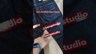 Levi’s 501 Rinsed Jeans Original 501 fashion levis [upl. by Onilatac]