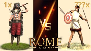 How Many Peltasts Are Needed to Beat Berserkers in OG Rome Total War [upl. by Anot]