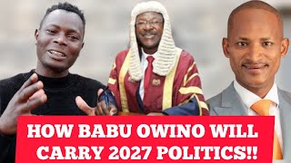 HOW BABU OWINO WILL CARRY 2027 POLITICS amp HOW WETANGULA WILL FOLLOW GACHAGUA HOME SHOCKING [upl. by Aytac627]