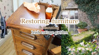 From Thrift to Treasure DIY Furniture Cleaner amp Magical Spring Cottage Garden✨ [upl. by Gasser]