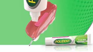 Polident Adhesive 15s  Kini Tersedia di Alfamart [upl. by Laram111]