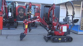 Yanmar SV081C Mini Excavator 2023 Exterior and Interior [upl. by Anitel]