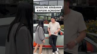 Semih Varol  SEVGİLİME ARABANIN KAPISINI AÇMADIM😅  semihvarol shorts [upl. by Christal]