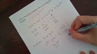 CHEM 1412 Lecture 10171018 Part 2 Buffer pH  HendersonHasselbalch Equation [upl. by Atinihs]