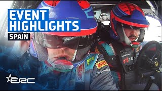 Event Highlights I ERC Rally Islas Canarias 2024 [upl. by Rutherfurd]