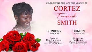 Celebrating the Life amp Legacy of Cortez Fernando Smith [upl. by Lindemann]