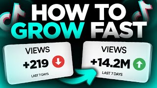 How To Grow Fast On TikTok In 2024 [upl. by Lecram]