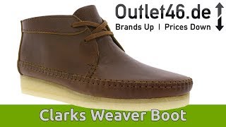 Clarks Weaver Boot Mokassins  VintageStyle I Review l On Feet l Haul l Overview l Outlet46de [upl. by Alon]