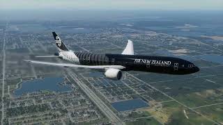 AIR NEW ZEALAND BOEING 777300ER TAKEOFF [upl. by Emogene]