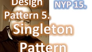 Tasarım Kalıbı 5  Singleton Pattern [upl. by Nnaeirrac]