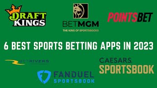 Best 6 Sportsbook Apps in 2023 Which Sportsbook App Is Best For You DraftKings  FanDuel  Caesars [upl. by Eileme]