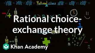 Rational choiceexchange theory  Society and Culture  MCAT  Khan Academy [upl. by Tiga]