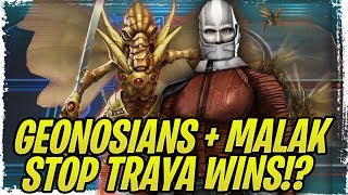 STOP TRAYA COUNTERS WITH MALAK AND GEONOSIANS Gary Leads Troopers to Victory  SWGoH [upl. by Mettah]