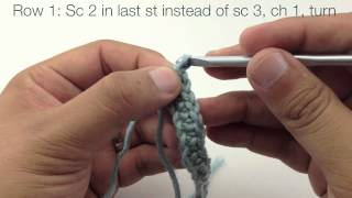 How to Crochet the Simple Chevron Stitch [upl. by Nallad349]