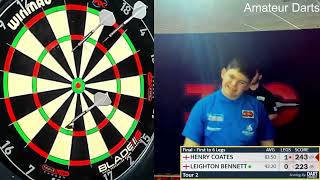 Henry Coates vs Leighton Bennett Final JDC Advanced Tour 2 2023 [upl. by Delanty]