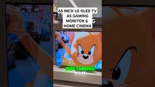 65” LG C3 OLED TV as a Gaming Monitor amp Home Cinema 🎮 Epic Setup POV shorts short reels tiktok [upl. by Yreneh]