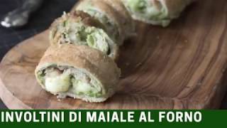 Involtini di maiale al forno gratinati [upl. by Aenneea]