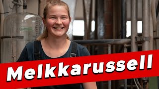 Melkkarussell – beim Melken dreht sich alles um mich  My KuhTube Film 776 [upl. by Asert]