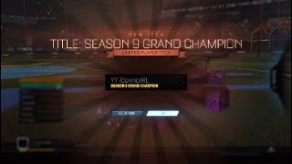 All Season 9 Rewards  Grand Champ Title  Rocket League [upl. by Holland]