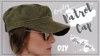 HOW TO SEW A PATROL CAP  KEP ŞAPKA DİKİMİ  ШЬЕМ КЕПКУ СВОИМИ РУКАМИ DIY Sewing Tutorial [upl. by Atiana578]