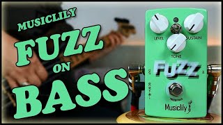 Musiclily Pro Octave Fuzz Bass Demo [upl. by Midan917]