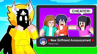 I Found A Streamer CHEATING On His Girlfriend LIVE So I EXPOSED Him Roblox Bedwars [upl. by Ardra]