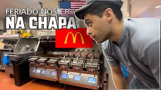 Trabalhei na Chapa do McDonald’s no Feriado de Ação de Graças nos EUA [upl. by Ise]