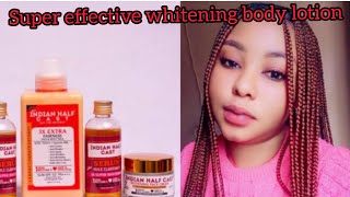 INDIAN HALFCAST SKINCARE TREATMENT 3x STRONG WHITENING LOTIONskincare [upl. by Repsaj]