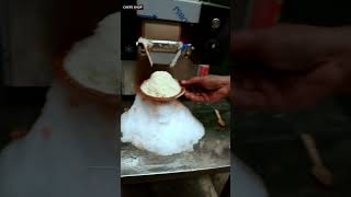 Snow Ice Cream Making Machine  Snowflake Ice Cream Machine [upl. by Sharos]