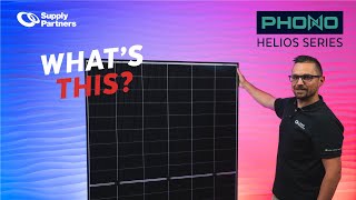 Phono Helios HJT Bifacial Solar Panel  Whats This [upl. by Miche]