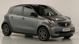 SMART FORFOUR EQ PREMIUM LN19 NVP WALK AROUND [upl. by Popele440]