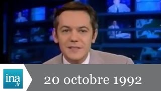 1920 France 3  EMISSION DU 20 OCTOBRE 1992  archive vidéo INA [upl. by Novonod]