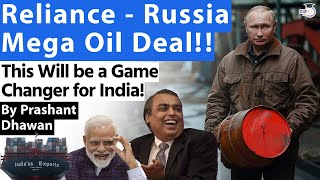 MEGA DEAL between Reliance and Russia  This Will be a Game Changer for India  By Prashant Dhawan [upl. by Akcirre]